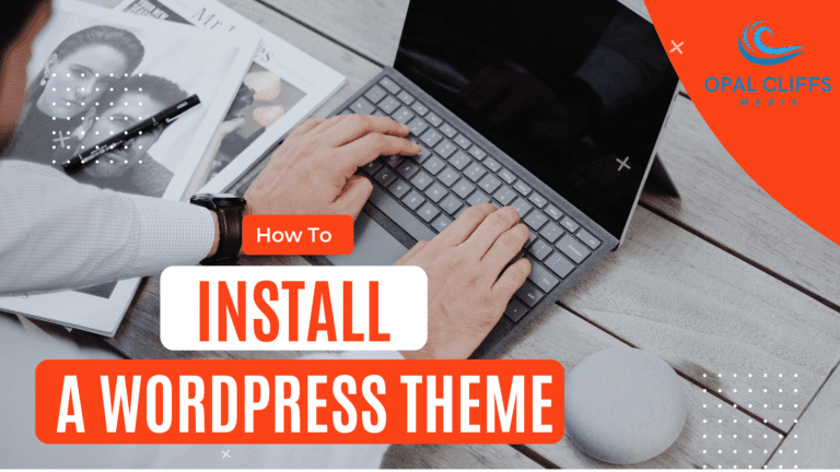 How to install a wordpress theme